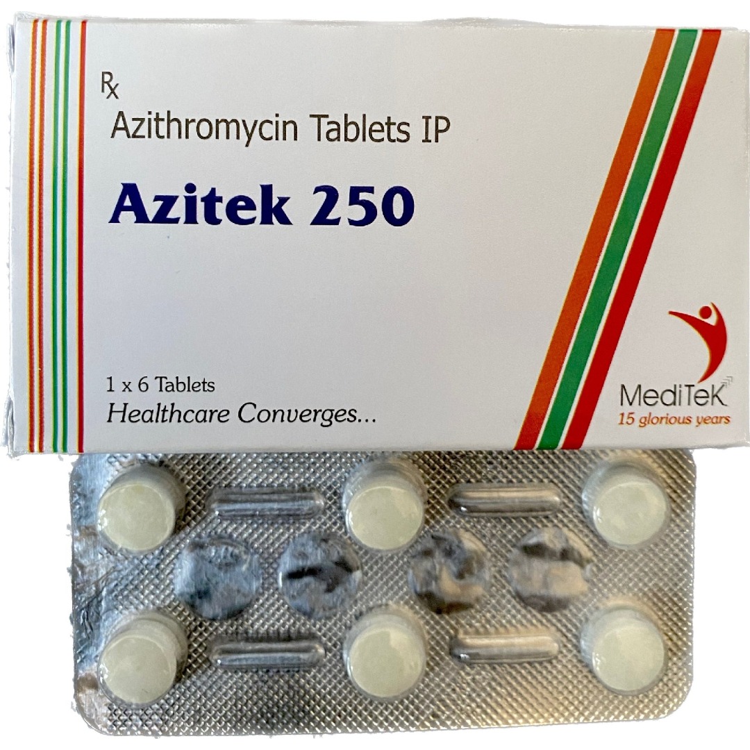 Azitek 250mg Tablet